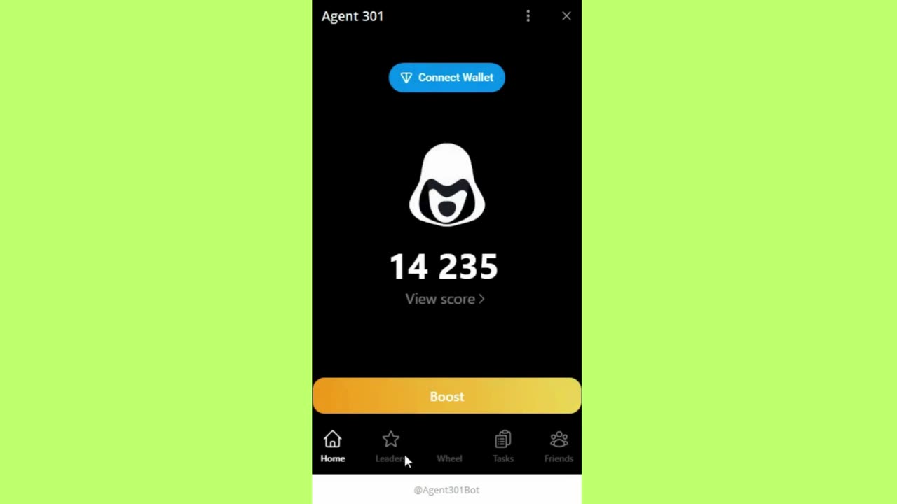 new mining mini app bot telegram agent 301