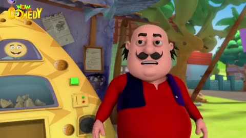 Motu Patlu And samose vending machine