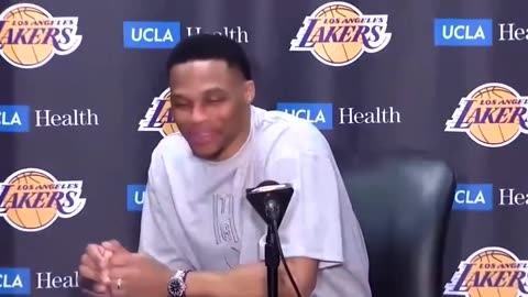 This reporter made Russell Westbrook's day by showering him with compliments when no one else would