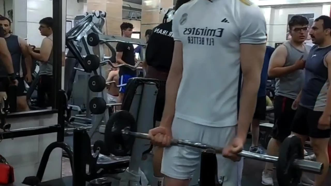 EZ Bar Bicep Challenge: How Heavy Can I Go?"