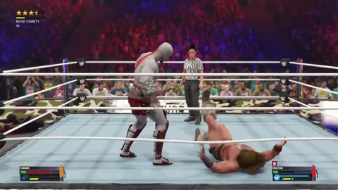 BlackMonkTheGamer - WWE 2K23: Conan VS Kratos