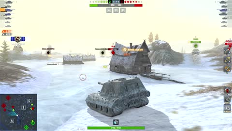 Jagdpanzer E 100 (Class 1) | 6,2k Damage / 3 Kill | World of Tanks Blitz