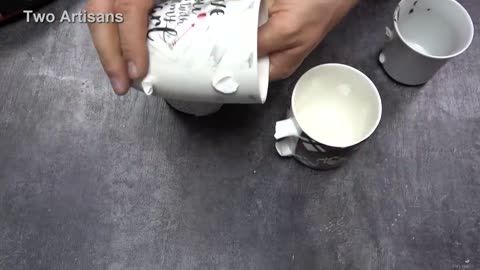 Make a cool idea out of a broken cup