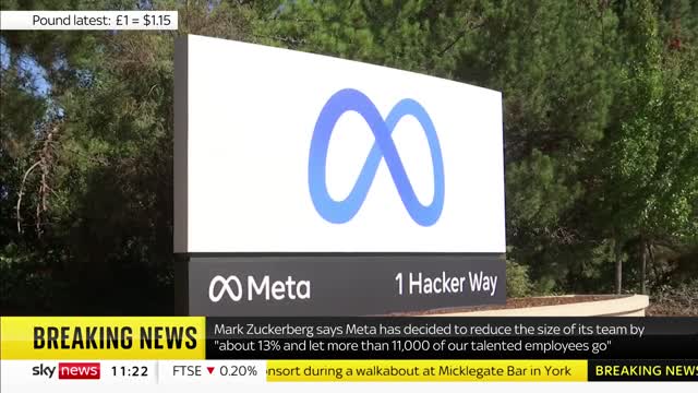 Facebook and Instagram owner Meta let go over 11,000 staff