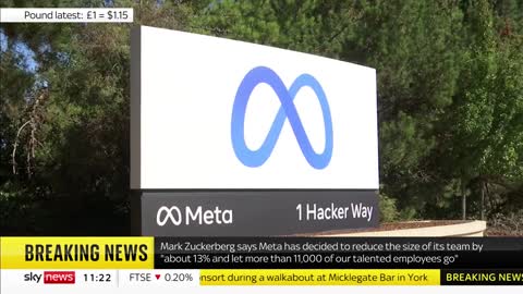 Facebook and Instagram owner Meta let go over 11,000 staff