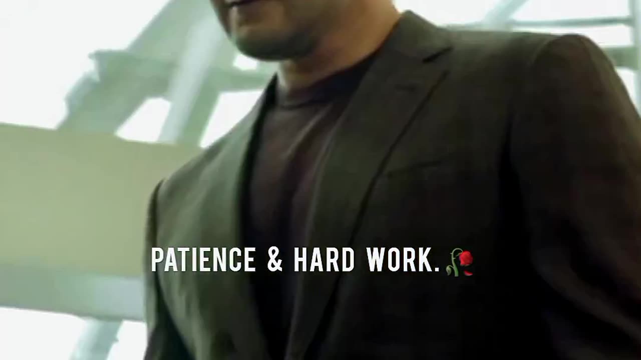 Success is a game of patience and hardwork