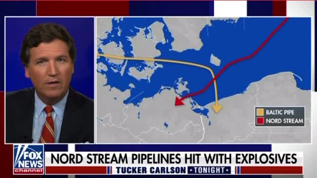 Tucker exposes the INTENTIONAL SABOTAGE of the NORD STREAM PIPELINE .