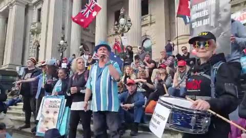 Mission2Melb Day 2: Part 2 Doctors Speak Out March.