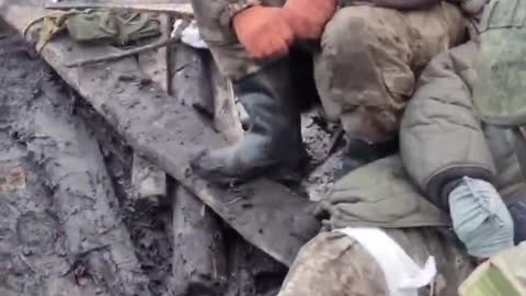 Newly captured Ukrainian soldiers