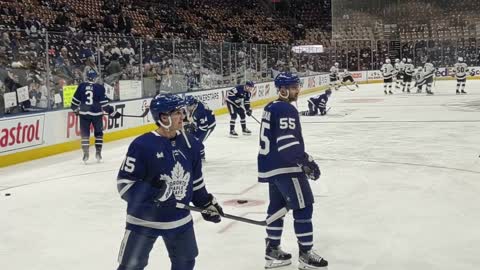 AUSTON MATTHEWS WARMUPS (DEC 8TH, 2022)