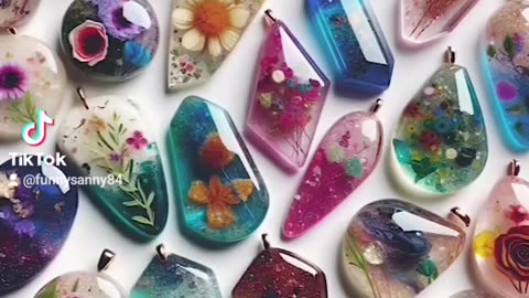 Epoxidharz Schmuck Ideen