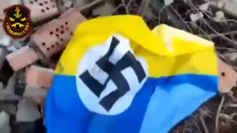 Ukrajina pod vlajkou hákového kříže