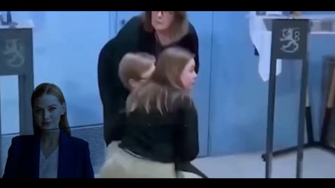 Finland's Interior Minister Krista Mikkonen pass out on live