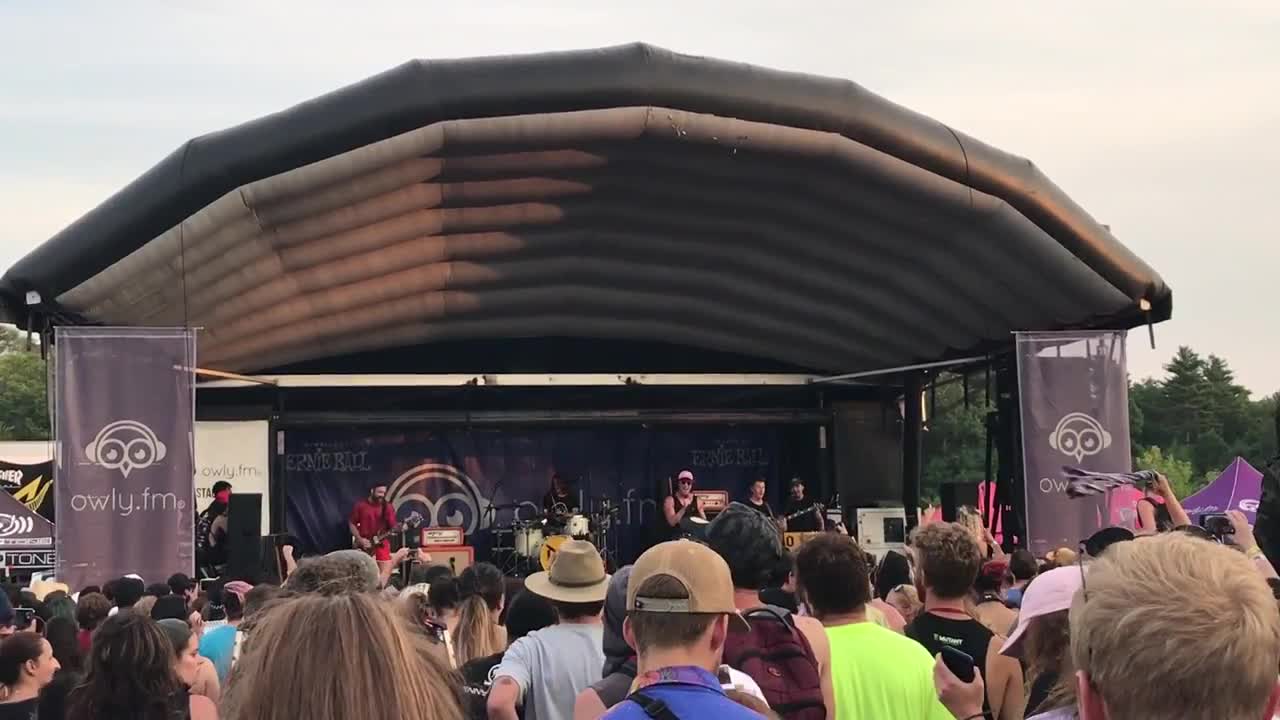 Don Broco live Mansfield, MA July 2018