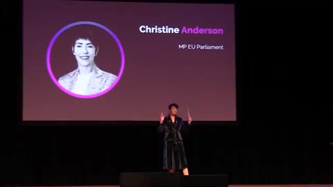 Christine Anderson: «Οι ίδιοι άνθρωποι που σας είπαν ψέματα για τον COVID19
