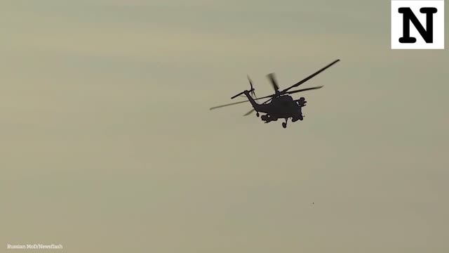 RUSKI HELIKOPTERI UNIŠTAVAJU UKRAJINSKI PVO