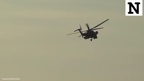 RUSKI HELIKOPTERI UNIŠTAVAJU UKRAJINSKI PVO