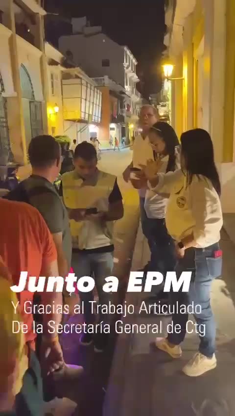 Iluminación en el Centro Histórico