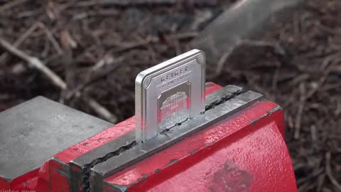 Casting REAL Diamond YouTube Play Button