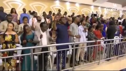 Powerful worship session