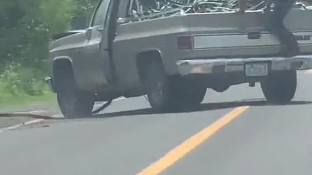 Recorded the occurrence of an accident. What was the driver in front thinking?