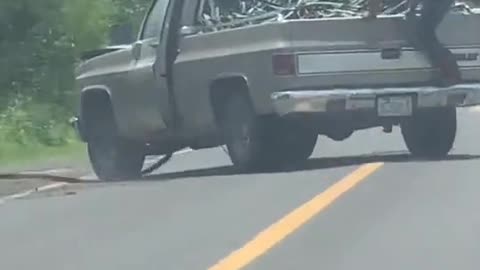 Recorded the occurrence of an accident. What was the driver in front thinking?