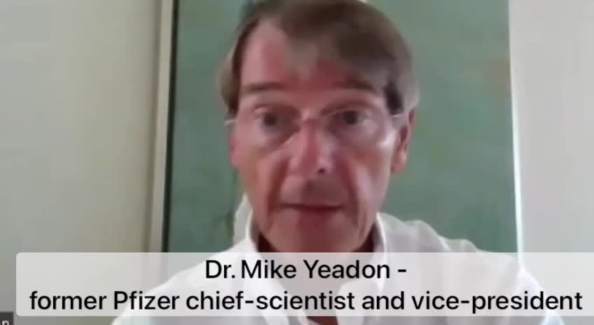 Dr Mike Yeadon Former Ex Pfizer Chief Scientist & Vice President Speaks Out