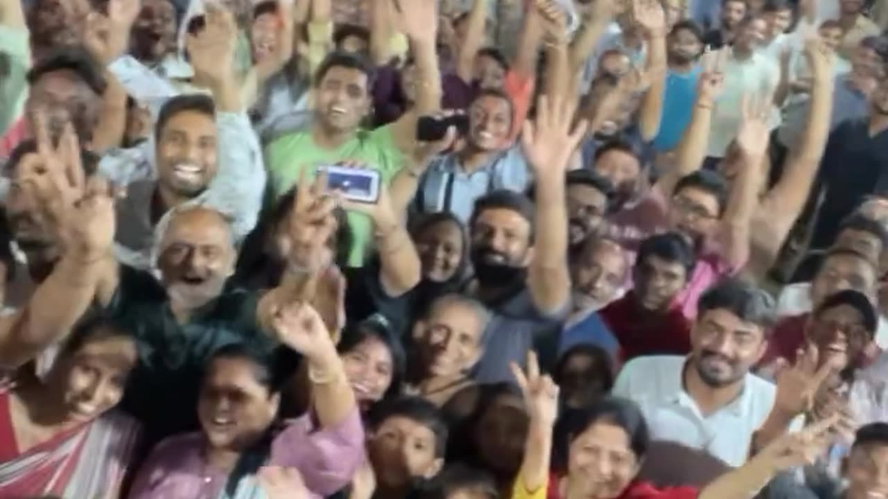 Sangeeta bijilani Thank you Ahmedabad for showering me with so much love