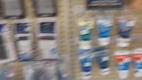 Shopping at Hobby Lobby