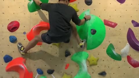 Recently I have been very diligent in rock climbing. If I don't worry about life any more, I may be
