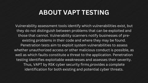 Why Every Company Needs Vapt Testing Services