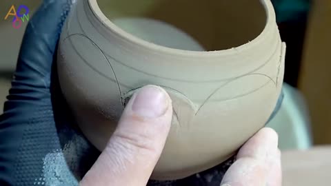 Luxury Teapot Making Process. Korean Pottery Master Craftsman