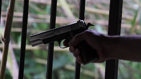 Gan shoots a bullet
