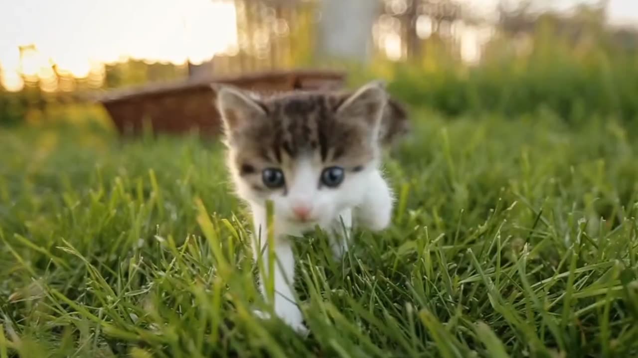 Kitty Sees me At shoting time