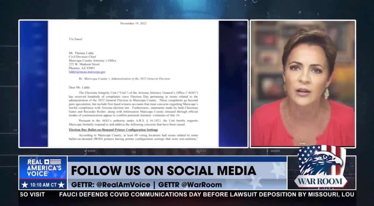 Kari Lake: They did it in broad daylight. It was blatant. There was no subtlety to what they did