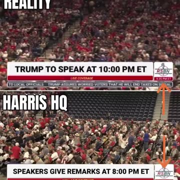BREAKING: Kamala Harris’ campaign X account caught sharing video of Trump’s rally in Montana