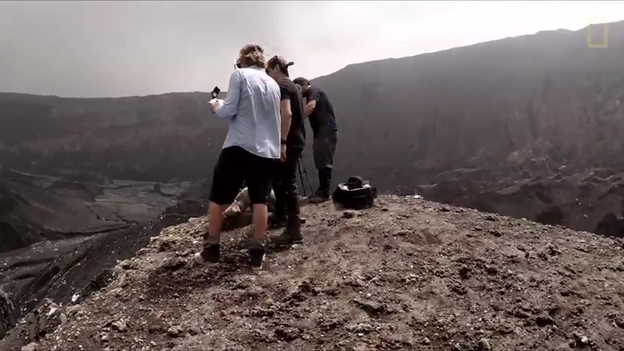 Drones Sacrificed For Spectacular Volcano video