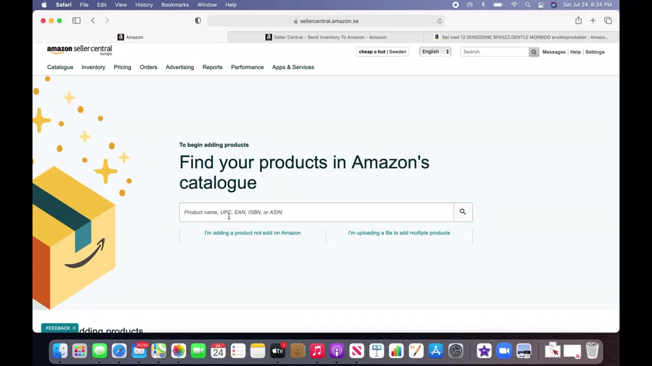 How to List existing products on Amazon Part. 14 #amazon #amazonfba #shahidanwar #ecommerce