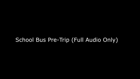 Pre-Trip (full audio only)