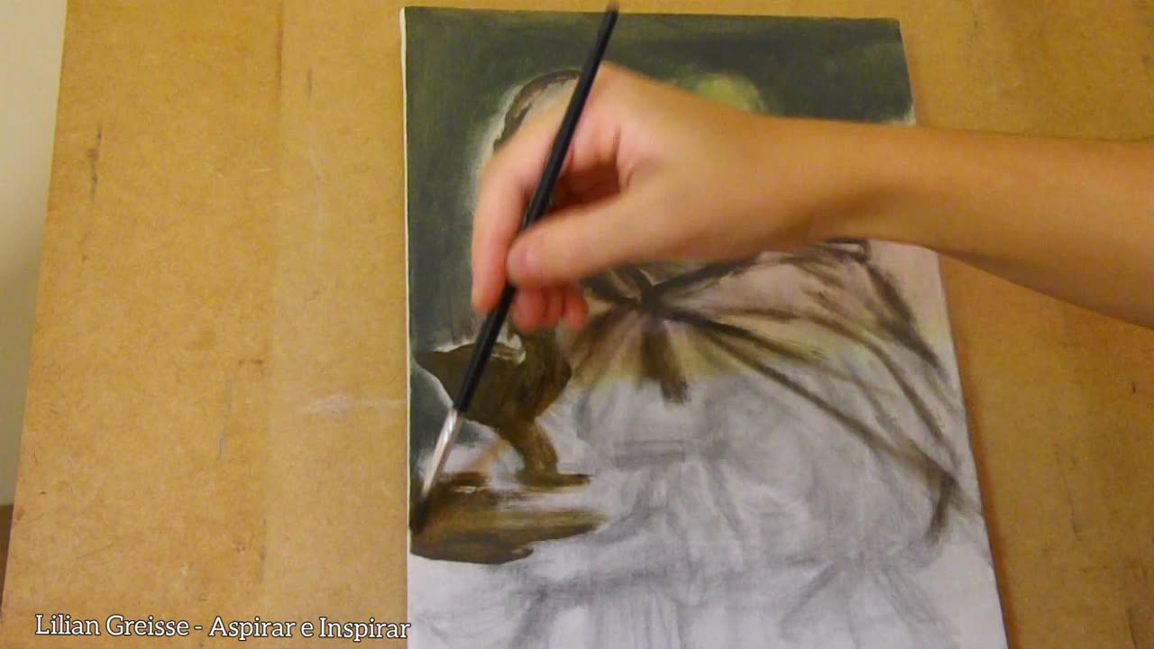 Vouet - Angel of Christ's passion/Grisaille