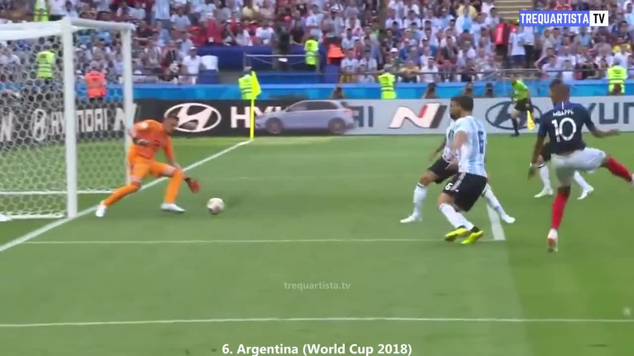 Kylian Mbappe - All 16 Goals for France so far