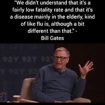 Dave Oneegs 8 may 2022 Bill Gates interview evil verbal diarrhoea