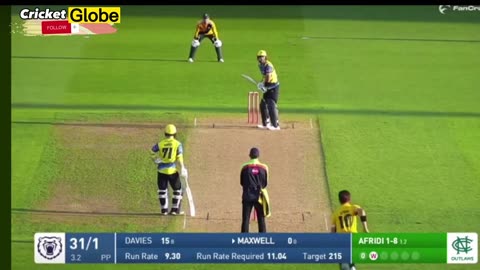 Shaheen Afridi 3 wickets in T20 Blast #cricket #pakistan