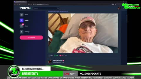 Update on WW2 Vet Leonard Crowl- Truth Social 