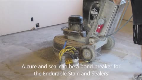 Endurable Concrete Stain Interior Application