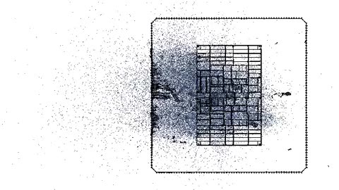 Computer simulation - WTC Towers aircraft impact - Global analyses - WTC1 - GA3 Trans Top 1