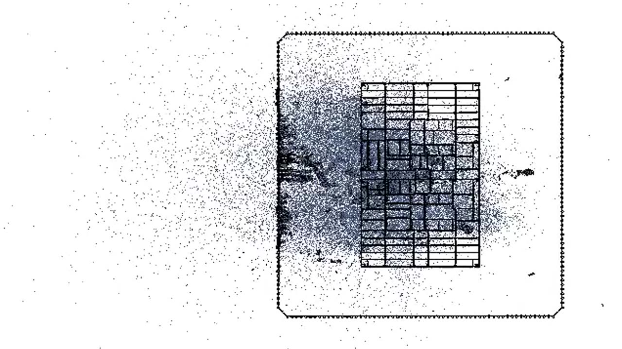 Computer simulation - WTC Towers aircraft impact - Global analyses - WTC1 - GA3 Trans Top 1