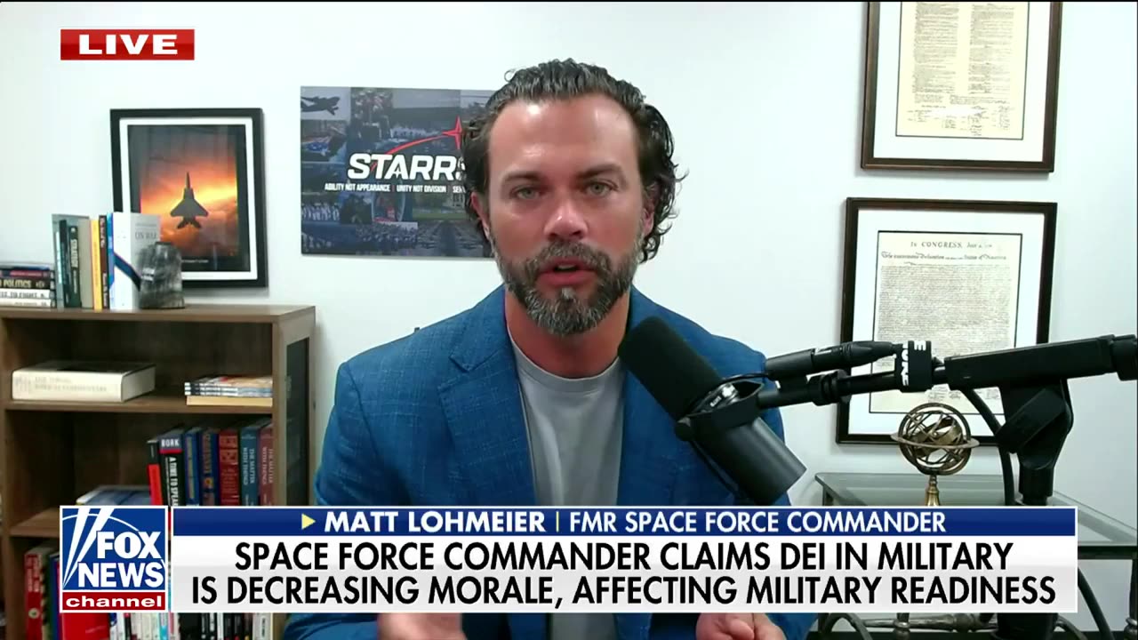 Former Space Force commander Matthew Lohmeier sounds alarm on the ‘very