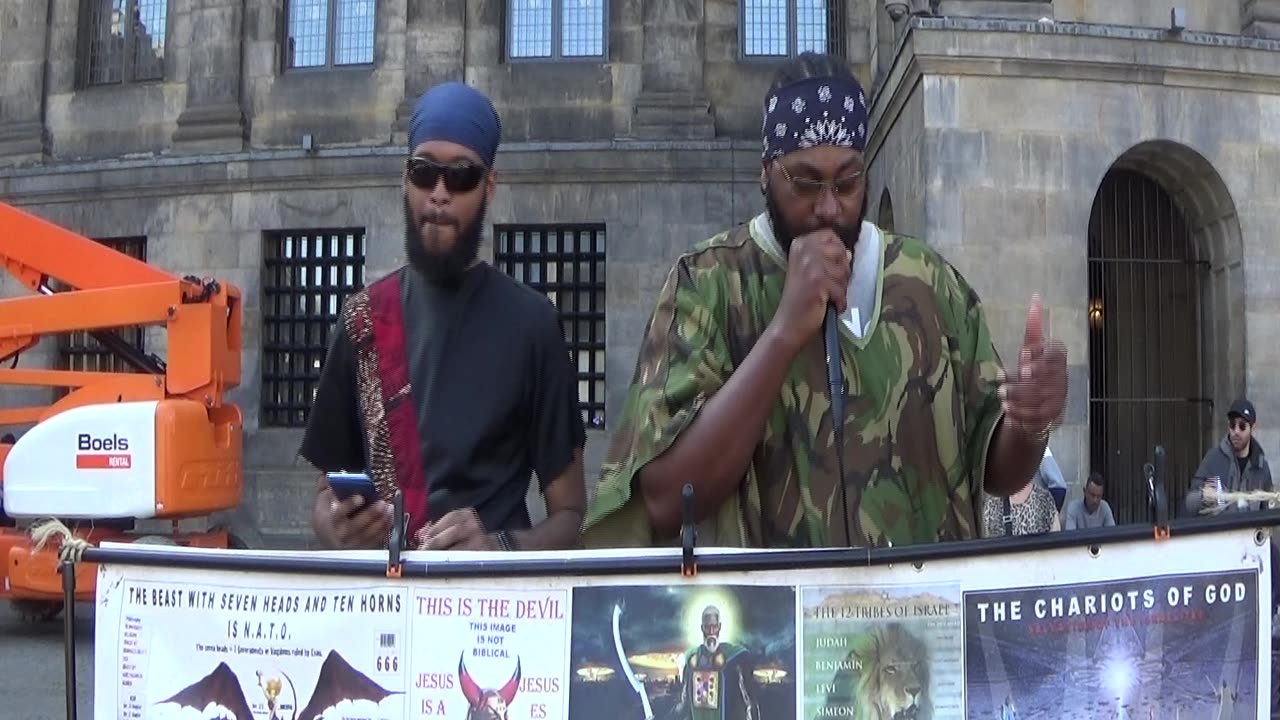 Hebrew Israelites Prophetic Camp Street Teaching 11 -5- 2024 Amsterdam (The Dam/Netherlands) Pt 1