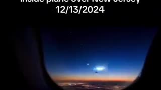 New Jersey UFOs from Plane 13-12-2024